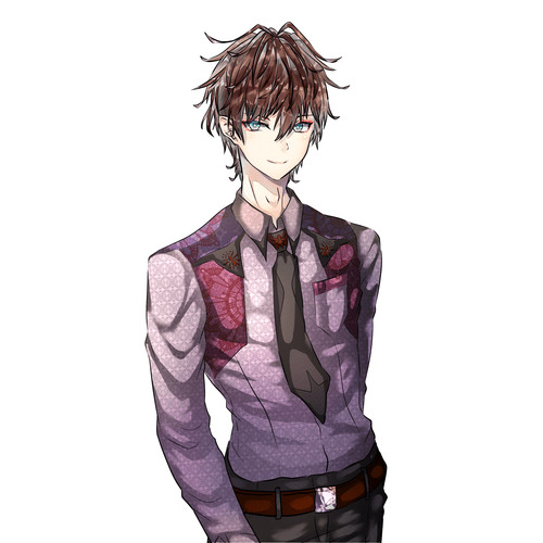 黒髪の男