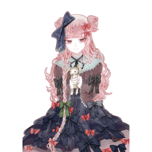 ピンク髪のお嬢様