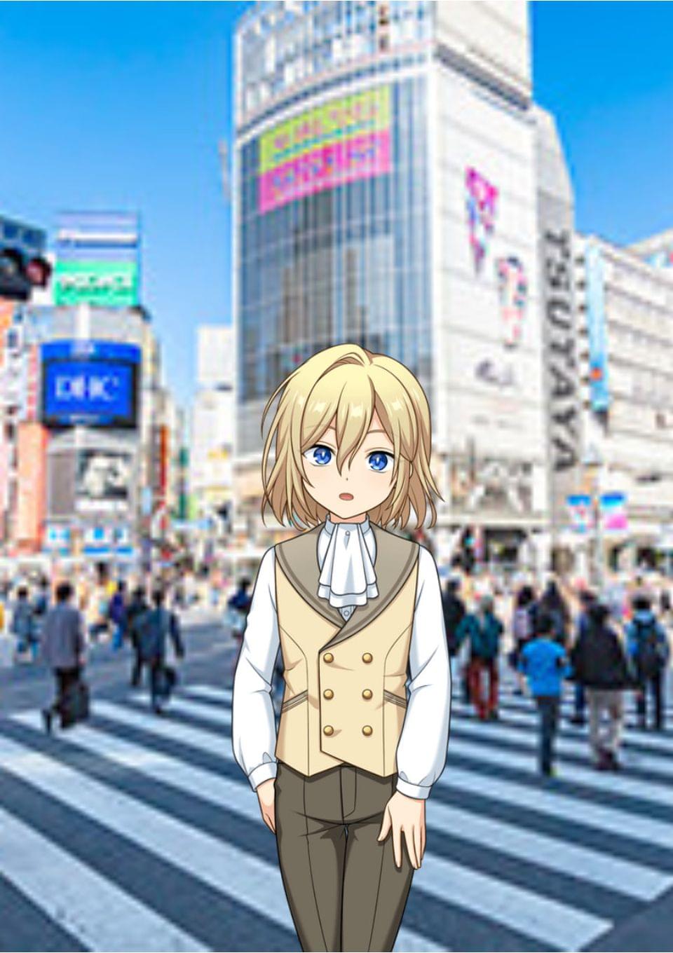 天使と渋谷でランデブー