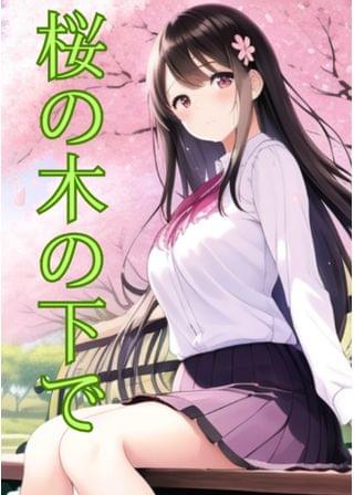 桜の木の下で